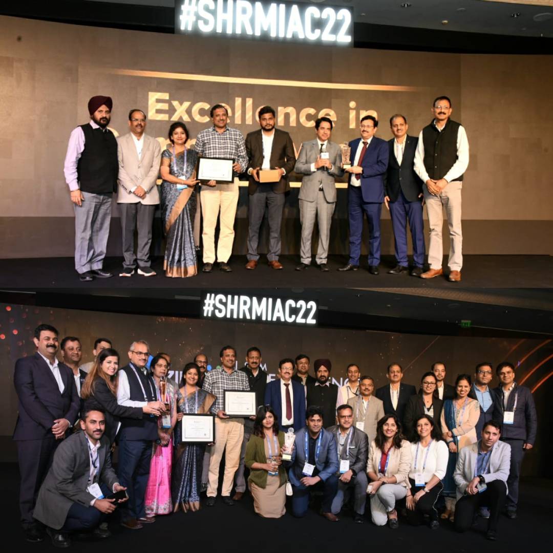 NTPC Limited received the "SHRM HR Excellence Awards 2022" in a